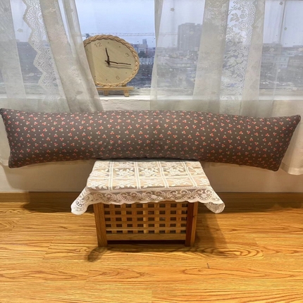 91家纺网 家纺一手货源 找家纺 （总）花西夫人 2023新款13372全棉印花长枕套双人枕头情侣枕芯