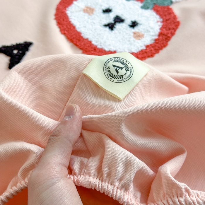 91家纺网 家纺一手货源 找家纺 （总）席世家 2025春夏新款全棉纯棉老粗布印花床笠凉席席子