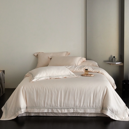 JUICY 橘滋家纺 2025新款高奢意式加密暗纹提花系列-蒙德里安 蒙德里安-裸粉