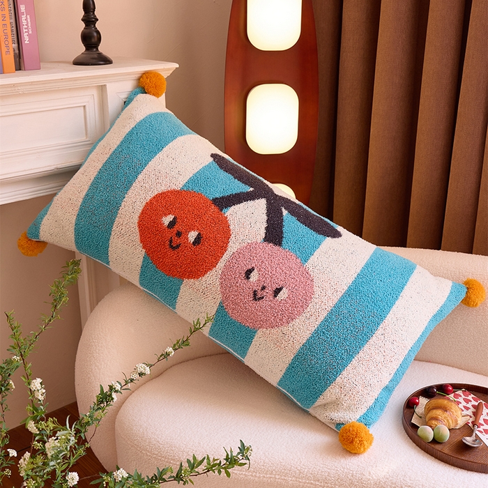 91家纺网 家纺一手货源 找家纺 （总）暖绵绵家纺 2025新款慕樱同款抱枕（含芯）