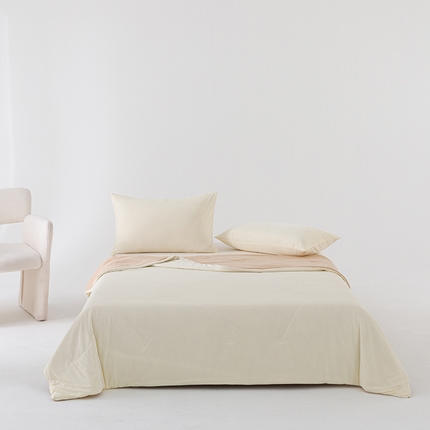 91家纺网 家纺一手货源 找家纺 （总）优被业  2025新款冰柔雪糕凉感抗菌被夏凉被