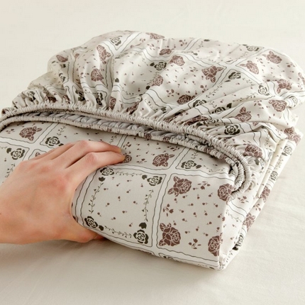 萌飞 2025新款全棉纯棉老粗布席子凉席卡通床笠 全棉卡通-海底世界