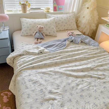 91家纺网 家纺一手货源 找家纺 （总）名兮家居 2025新款皱皱棉夏被夏凉被空调被