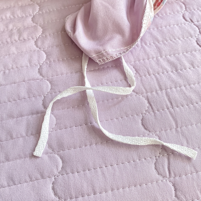 91家纺网 家纺一手货源 找家纺 一比一家纺 2025新款针织双层纱夏被床盖四件套单夏被单床盖单品 春天里