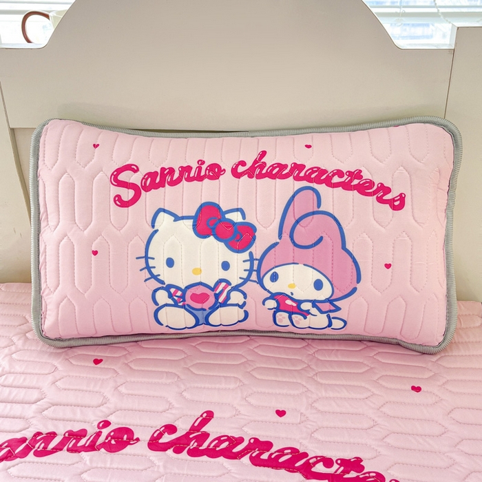 91家纺网 家纺一手货源 找家纺 花满路 2025新款儿童针织棉夏被 KT伙伴