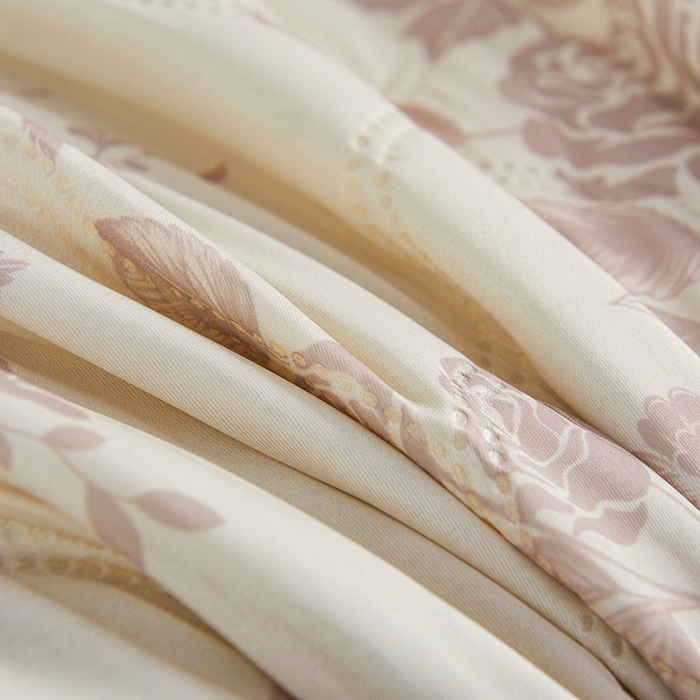 91家纺网 家纺一手货源 找家纺 被多多被业 2025新款凉感丝印花夏被夏凉被空调被 复古花