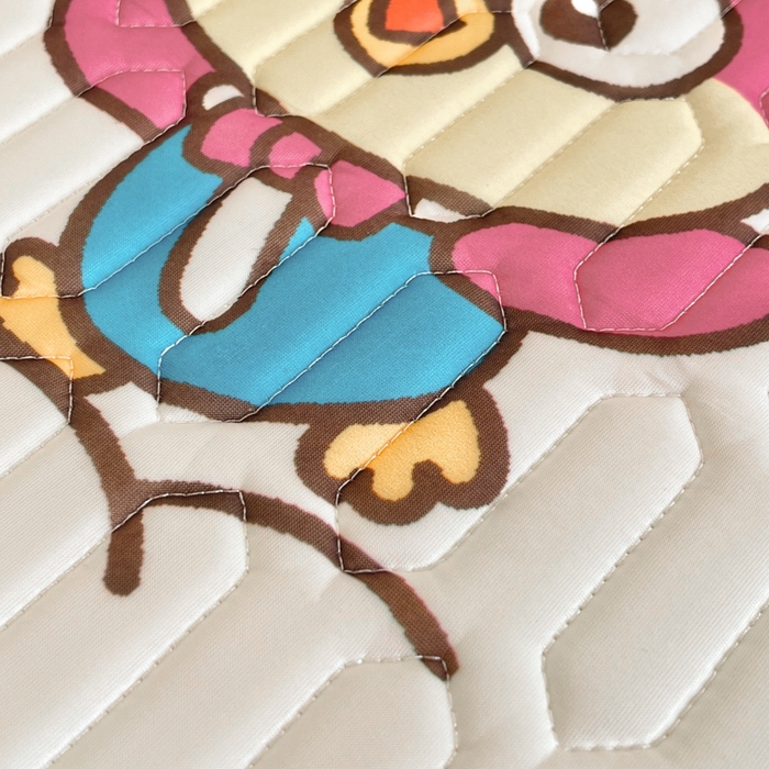 91家纺网 家纺一手货源 找家纺 金爱家2025新款啵乐乐乳胶凉席 凉席-水果派对