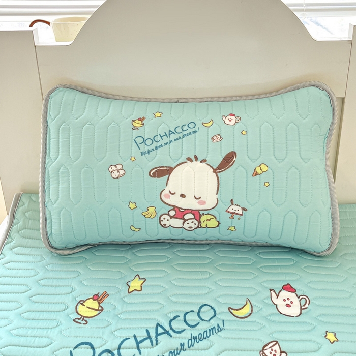 91家纺网 家纺一手货源 找家纺 花满路 2025新款儿童针织棉夏被 卡帕狗