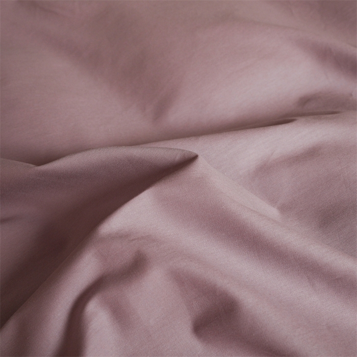 91家纺网 家纺一手货源 找家纺 启程2025新款全棉纯色双拼无印风四件套 香芋紫+水晶紫