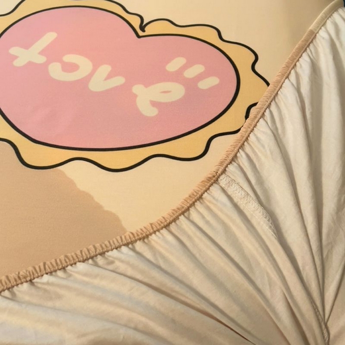 91家纺网 家纺一手货源 找家纺 浩诚2025新款卡皮巴拉原创IP全棉大版单床笠单枕套-有作品登记证书 睡梦巴拉