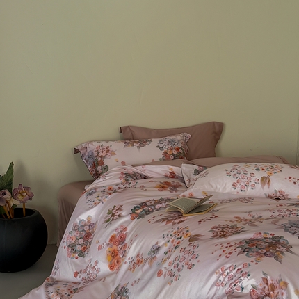 涞澳家纺 2025新款亲肤舒适悦棉四件套 花香