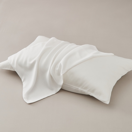 91家纺网 家纺一手货源 找家纺 （总）漫时光 2025新款亲肤舒适60S天丝纯色单品枕套系列