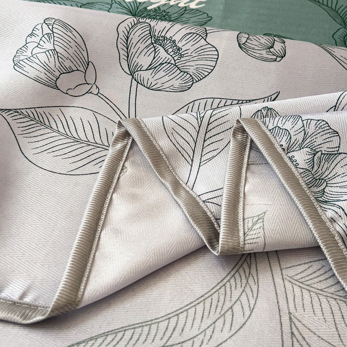 91家纺网 家纺一手货源 找家纺 （总）纽缦家纺 2025新款印花冰丝防滑床单