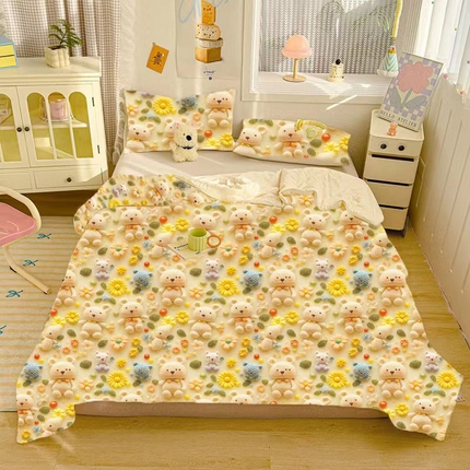 91家纺网 家纺一手货源 找家纺 （总） 居易简 2025新款5D立体夏被空调被A类云母仿锦氨凉感丝夏凉被