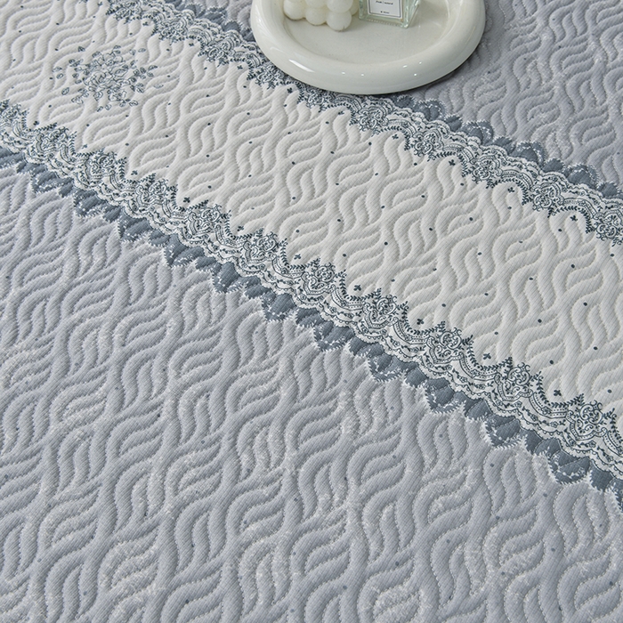 91家纺网 家纺一手货源 找家纺 梦柏 2025新款韩版双层纱夹棉绗缝床盖夏被四件套 思念