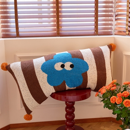 91家纺网 家纺一手货源 找家纺 （总）暖绵绵家纺 2025新款灵朵同款抱枕（含芯）