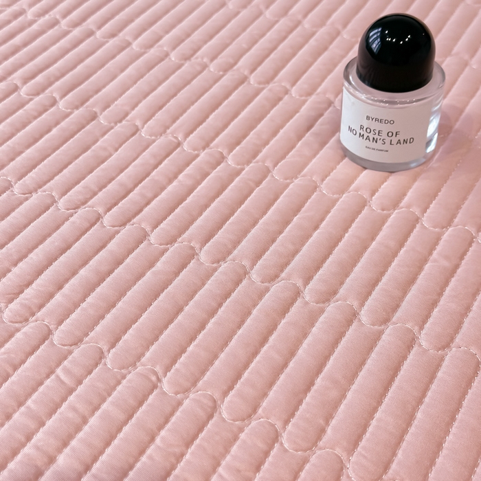 91家纺网 家纺一手货源 找家纺 富米莱 2025新款韩版水洗真丝冰丝刺绣夏被夏凉被空调被床盖四件套 吉祥公主-浅豆沙