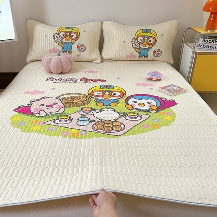 91家纺网 家纺一手货源 找家纺 （总）金爱家2025新款啵乐乐乳胶凉席