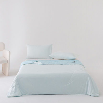 优被业  2025新款冰柔雪糕凉感抗菌被夏凉被 冰柔-海盐蓝