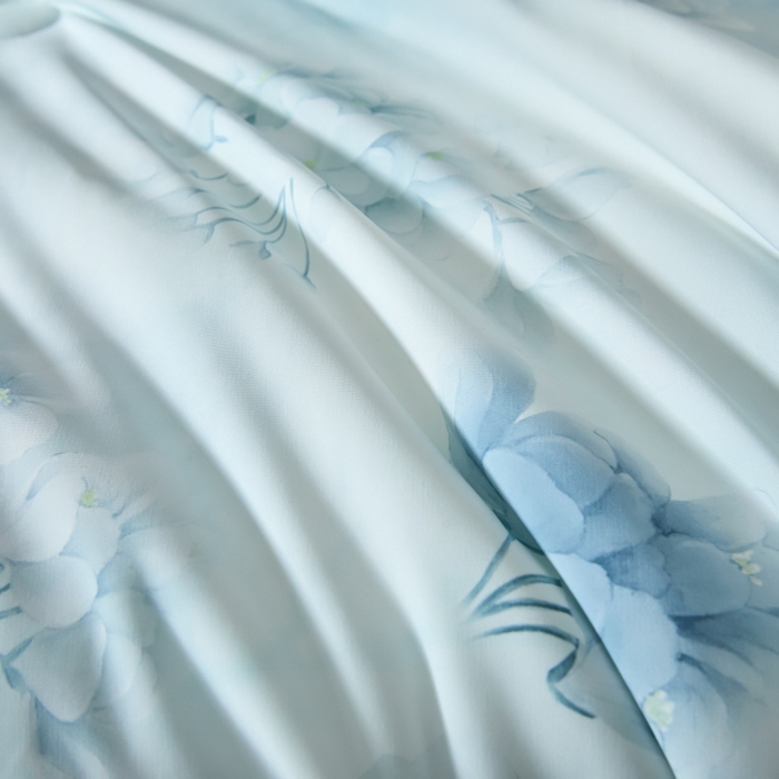 91家纺网 家纺一手货源 找家纺 2025春夏新款100%双面锦纶美式印花夏被凉感空调被 兰亭序