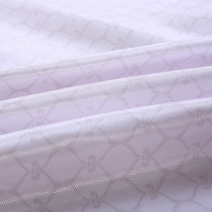 91家纺网 家纺一手货源 找家纺 情恒家纺2025新款床裙款冰丝布艺软凉席三件套 水颜墨香-玉