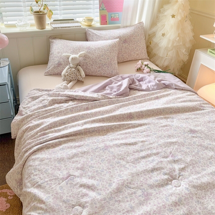 91家纺网 家纺一手货源 找家纺 （总）名兮家居 2025新款皱皱棉夏被夏凉被空调被