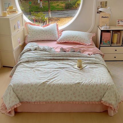 欧尚 2025新款夏被四件套 花语