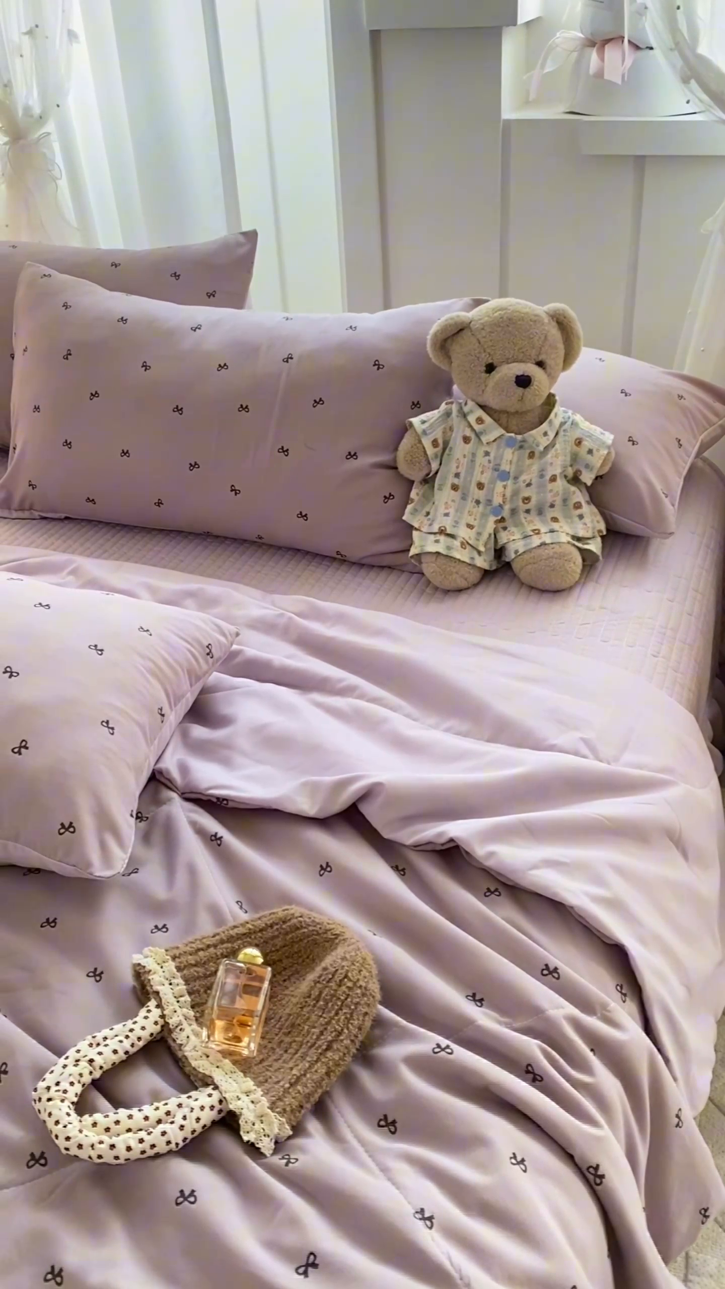 91家纺网 家纺一手货源 找家纺 一比一家纺 2025新款针织双层纱夏被床盖四件套单夏被单床盖单品 结羽