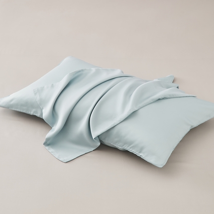 91家纺网 家纺一手货源 找家纺 （总）漫时光 2025新款亲肤舒适60S天丝纯色单品枕套系列