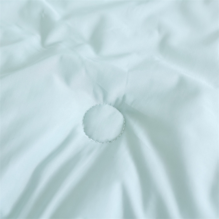 91家纺网 家纺一手货源 找家纺 默忆 2025新款锦氨纯色双拼凉感丝夏被豆豆夏凉被空调被豆豆被 香草绿