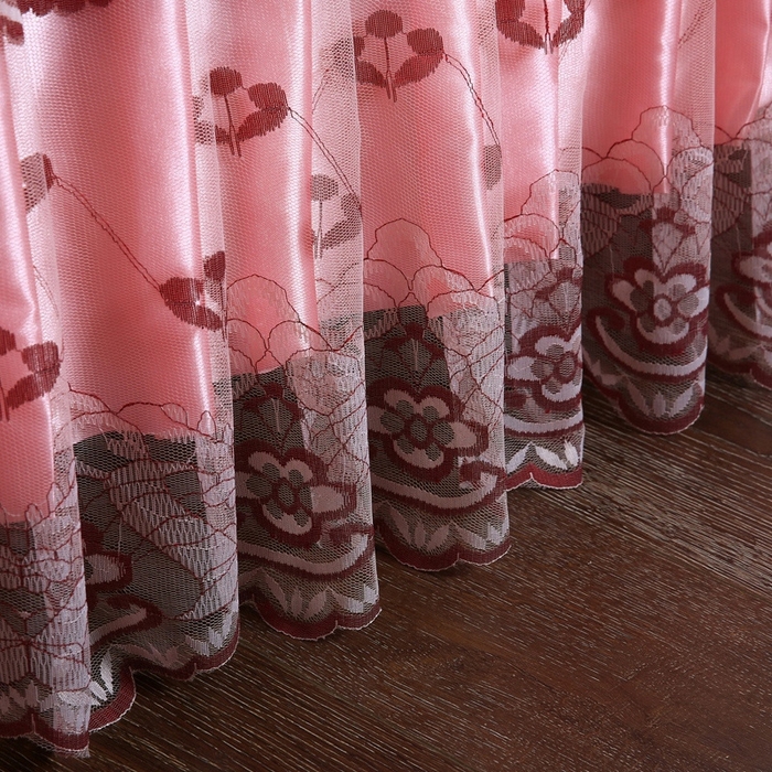 91家纺网 家纺一手货源 找家纺 情恒家纺2025新款床裙款冰丝布艺软凉席三件套 欢乐时光-玉