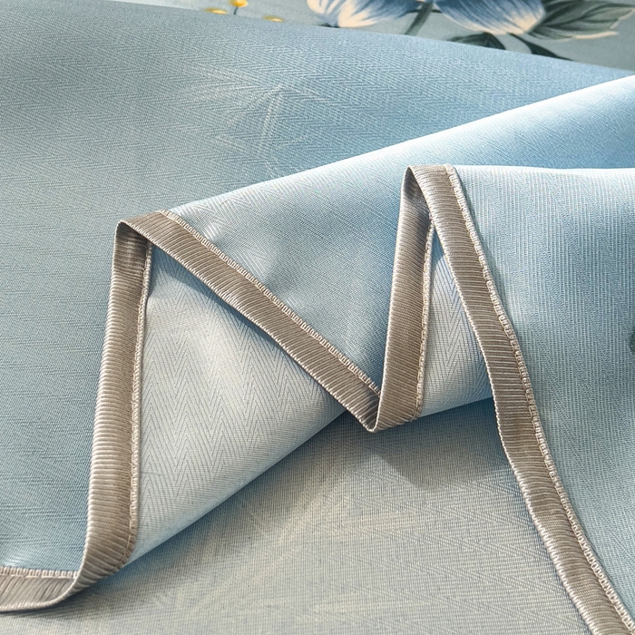 91家纺网 家纺一手货源 找家纺 纽缦家纺 2025新款印花冰丝防滑床单 锦绣风尚