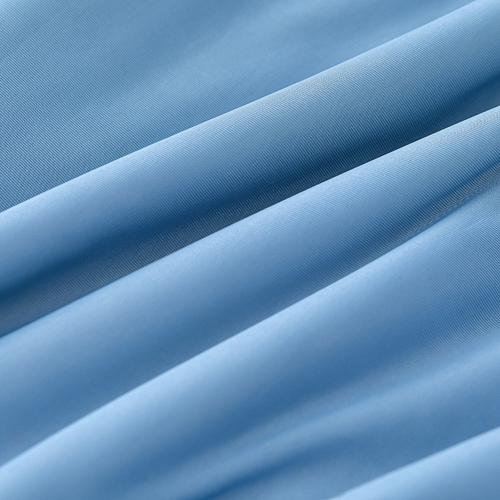 91家纺网 家纺一手货源 找家纺 民新家纺 2025新款凉感丝床裙乳胶凉席系列 唯美-海天蓝