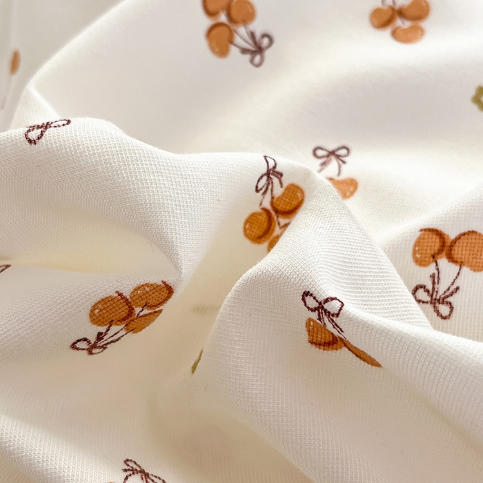 91家纺网 家纺一手货源 找家纺 玖明2025新款A类加厚柔软针织棉双层纱四件套 果香满园