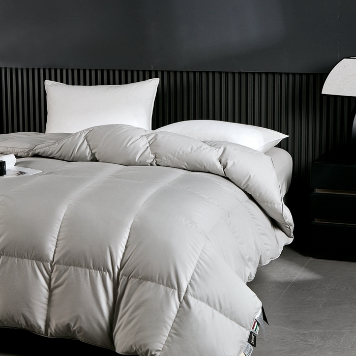 91家纺网 家纺一手货源 找家纺 （总）御眠纺羽绒被壳 2025新款1全棉纯色全棉贡缎羽绒被羽绒被壳单层立体边