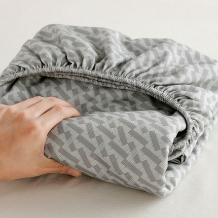 91家纺网 家纺一手货源 找家纺 2025新款全棉老粗布床单床笠-单床笠 全棉条格-卡罗拉-绿