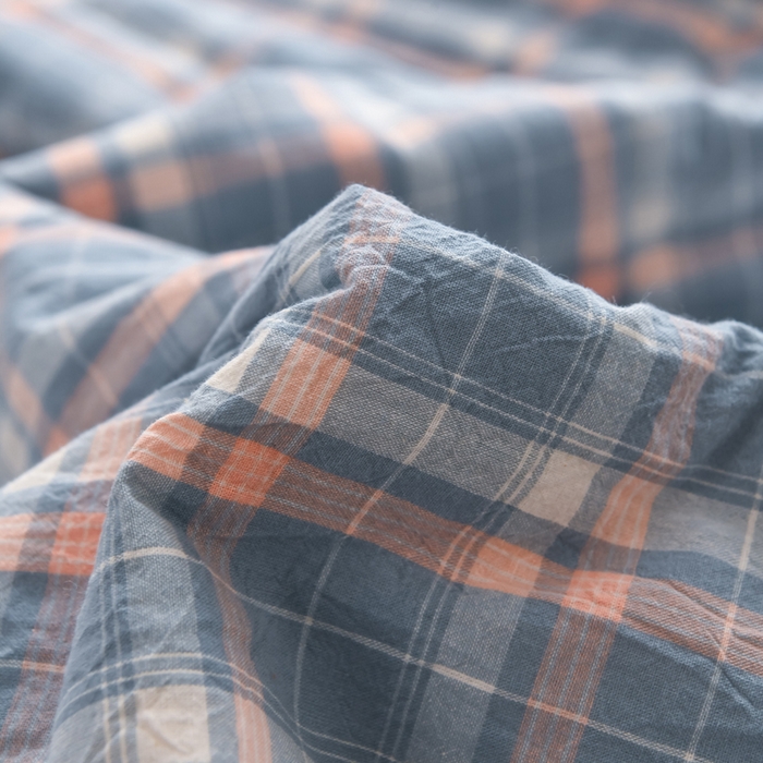 91家纺网 家纺一手货源 找家纺 圣尔雅家纺 2025新款里外全棉色织夏被新疆棉花被纯棉被子空调被夏凉被 蜜粉条格