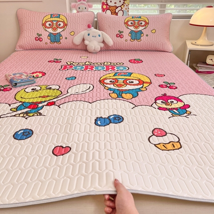 91家纺网 家纺一手货源 找家纺 （总）金爱家2025新款啵乐乐乳胶凉席