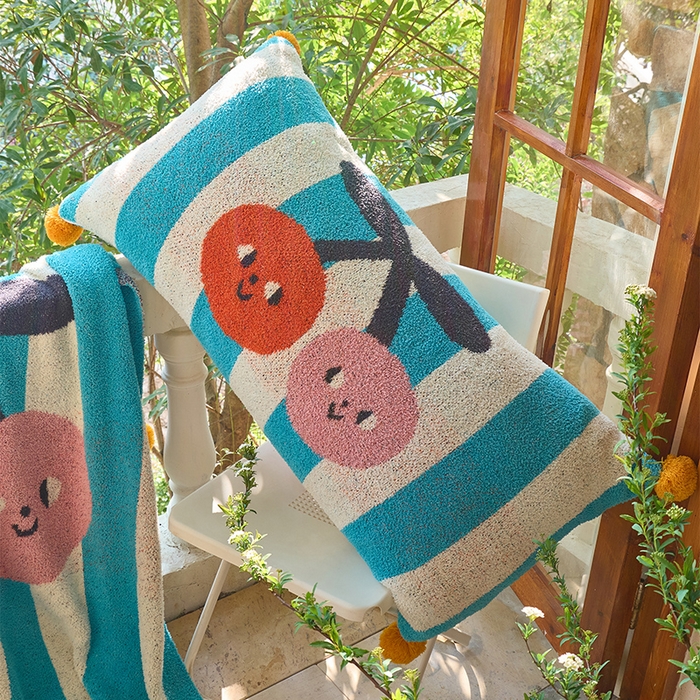 91家纺网 家纺一手货源 找家纺 （总）暖绵绵家纺 2025新款慕樱同款抱枕（含芯）