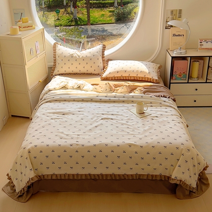 欧尚 2025新款夏被四件套 繁花