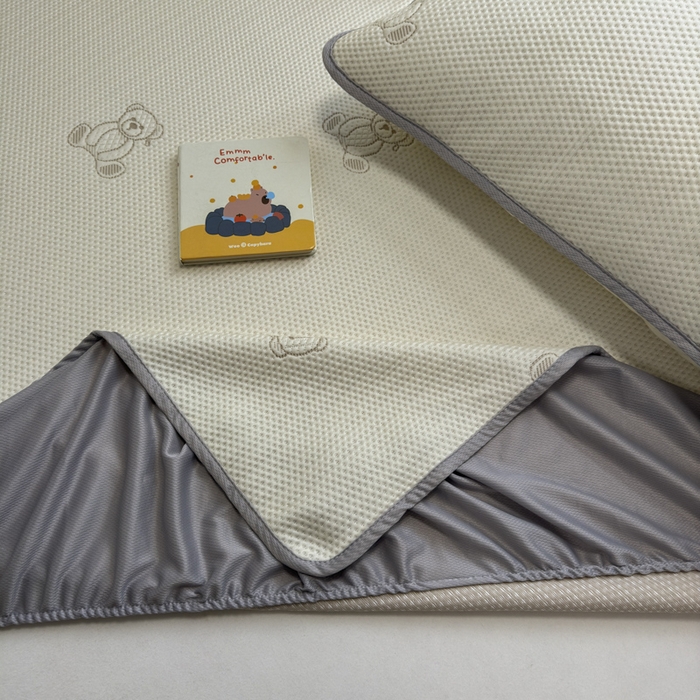 91家纺网 家纺一手货源 找家纺 金爱家 2025新款430克中分子豆豆席凉席席子 豆豆席-可爱熊