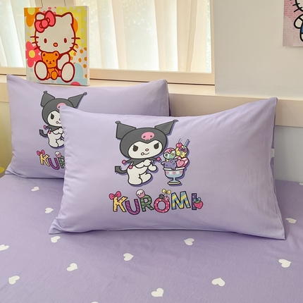 91家纺网 家纺一手货源 找家纺 （总）博雅 2025新款三丽鸥全棉大版单枕套