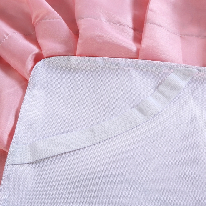 91家纺网 家纺一手货源 找家纺 情恒家纺2025新款床裙款冰丝布艺软凉席三件套 水颜墨香-玉