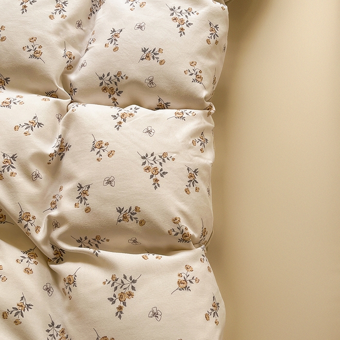 91家纺网 家纺一手货源 找家纺 玖明2025新款A类加厚柔软针织棉双层纱四件套 纯真时代