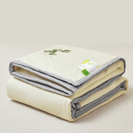 91家纺网 家纺一手货源 找家纺 （总）欧雅搁2025纯色艾草驱蚊夏凉被