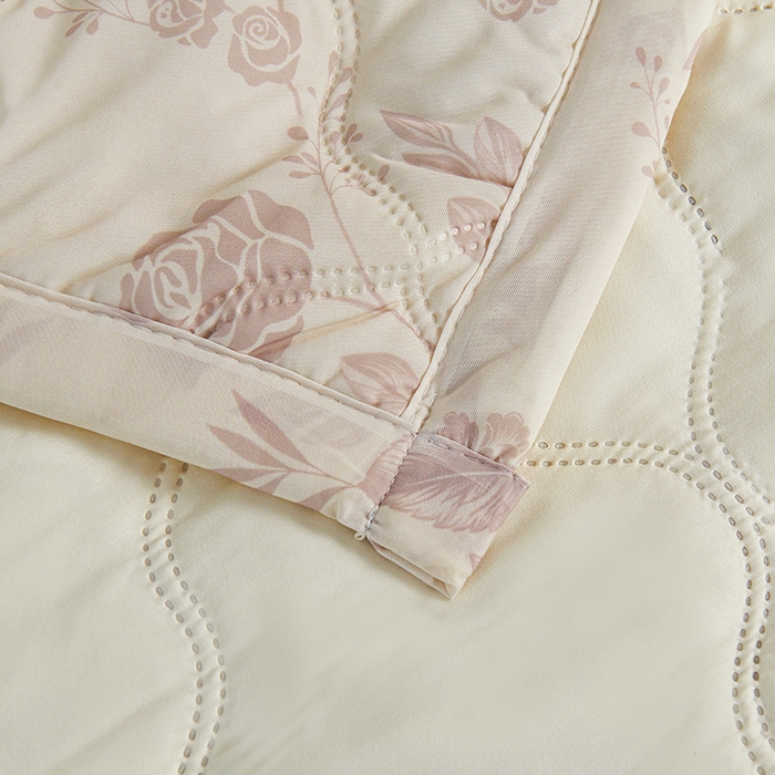 91家纺网 家纺一手货源 找家纺 被多多被业 2025新款凉感丝印花夏被夏凉被空调被 复古花