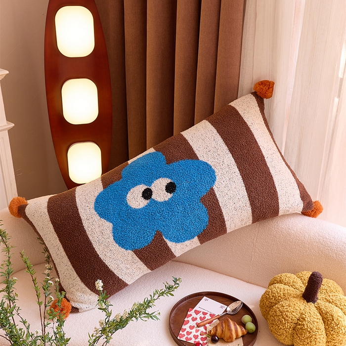 91家纺网 家纺一手货源 找家纺 （总）暖绵绵家纺 2025新款灵朵同款抱枕（含芯）