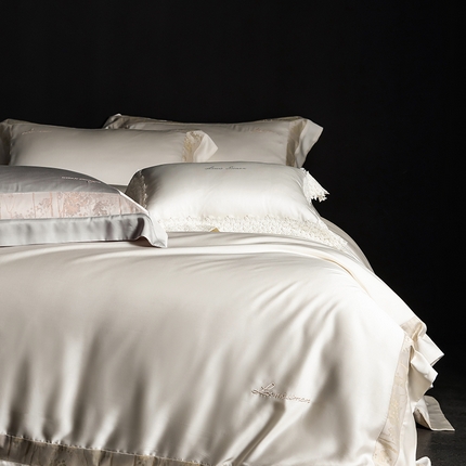 涞澳家纺 2025新款80S天丝棉四件套-伯尼尔 伯尼尔-米