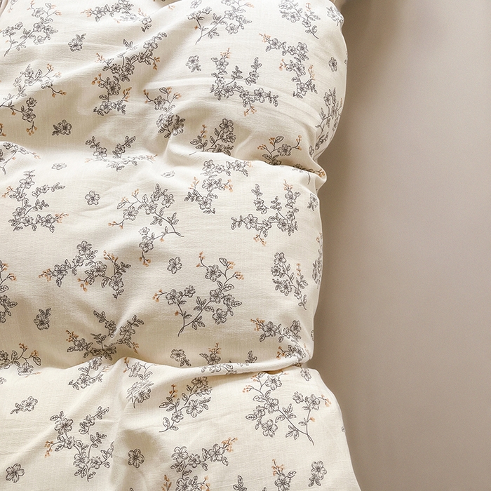 91家纺网 家纺一手货源 找家纺 玖明2025新款A类加厚柔软针织棉双层纱四件套 锦绣前程