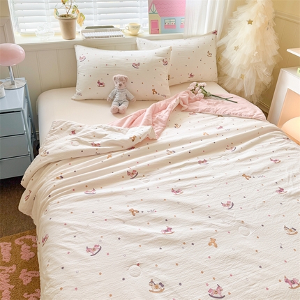 91家纺网 家纺一手货源 找家纺 （总）名兮家居 2025新款皱皱棉夏被夏凉被空调被